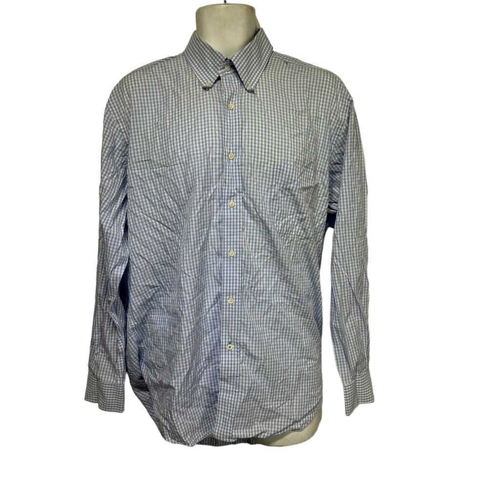 j mclaughlin mens size XL long sleeve plaid button up shirt